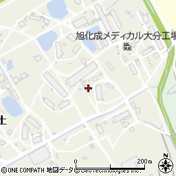 大分県大分市久土80周辺の地図