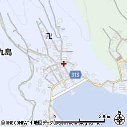 愛媛県宇和島市本九島1440周辺の地図