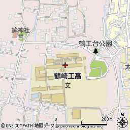 大分県立鶴崎工業高等学校周辺の地図