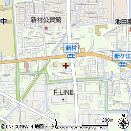 セブンイレブン佐賀諸富店周辺の地図