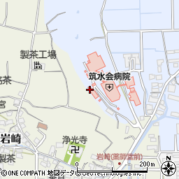 福岡県八女市吉田1174周辺の地図