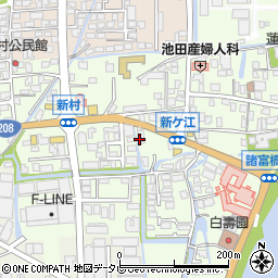 佐賀銀行諸富支店 ＡＴＭ周辺の地図