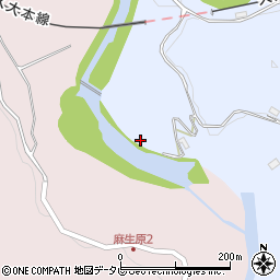 大分県玖珠郡九重町後野上71周辺の地図