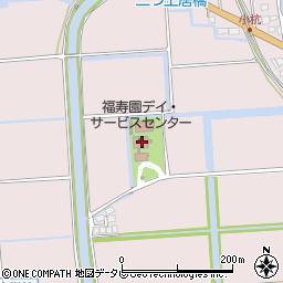 佐賀市役所　諸富学校給食センター周辺の地図