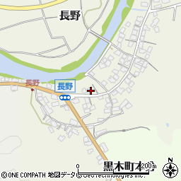 福岡県八女市長野613周辺の地図