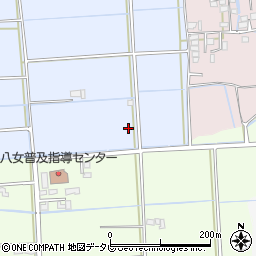 福岡県八女市吉田197周辺の地図