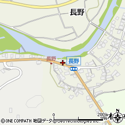 福岡県八女市長野640周辺の地図