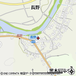 福岡県八女市長野635周辺の地図