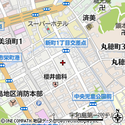 ドコモショップ宇和島南店周辺の地図