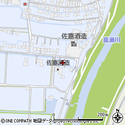 佐賀県佐賀市久保田町大字新田1648周辺の地図