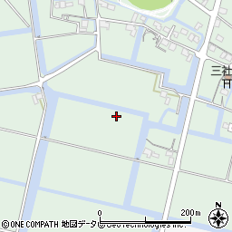 佐賀県佐賀市西与賀町高太郎周辺の地図