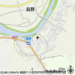 福岡県八女市長野612周辺の地図