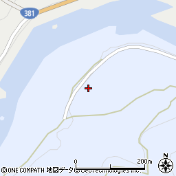 高知県高岡郡四万十町大井川24周辺の地図