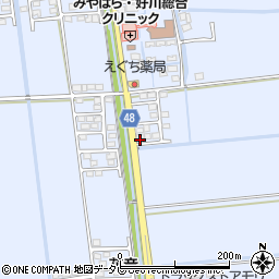 佐賀県佐賀市久保田町大字新田3697-17周辺の地図