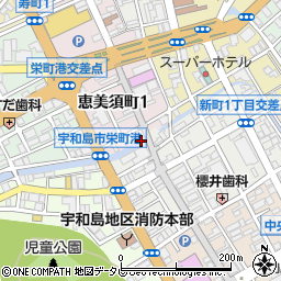 中川毛糸店周辺の地図