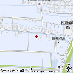 佐賀県佐賀市久保田町大字新田1667周辺の地図