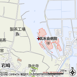 福岡県八女市吉田1183周辺の地図