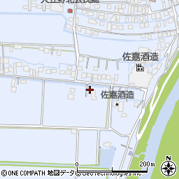 佐賀県佐賀市久保田町大字新田1659周辺の地図