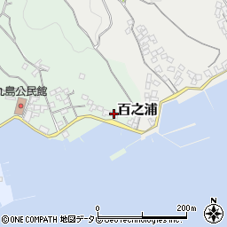 愛媛県宇和島市百之浦1228周辺の地図