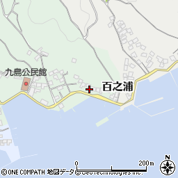 愛媛県宇和島市百之浦1235周辺の地図