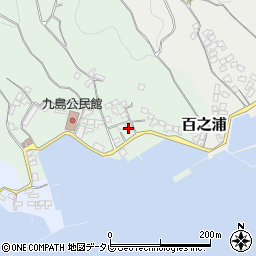 愛媛県宇和島市百之浦1256周辺の地図