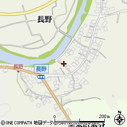 福岡県八女市長野536周辺の地図