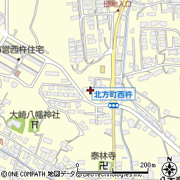 佐賀新聞武雄北方販売店周辺の地図