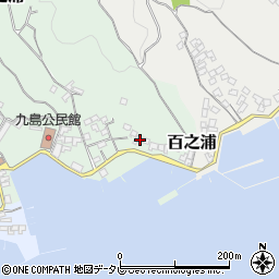 愛媛県宇和島市百之浦1237周辺の地図