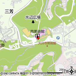 大分県大分市上野866周辺の地図