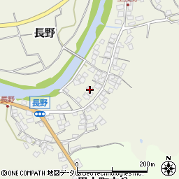 福岡県八女市長野543周辺の地図