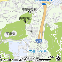大分県大分市三芳846周辺の地図