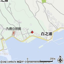 愛媛県宇和島市百之浦1244周辺の地図
