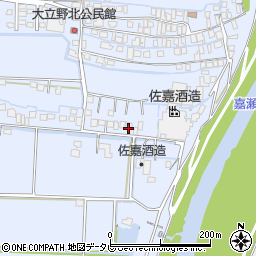 佐賀県佐賀市久保田町大字新田1828周辺の地図