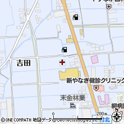 福岡県八女市吉田846周辺の地図