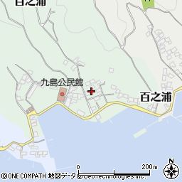 愛媛県宇和島市百之浦1267周辺の地図