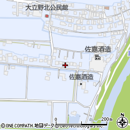 佐賀県佐賀市久保田町大字新田1822周辺の地図