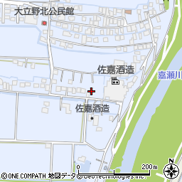 佐賀県佐賀市久保田町大字新田1829周辺の地図