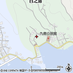 愛媛県宇和島市百之浦1262周辺の地図