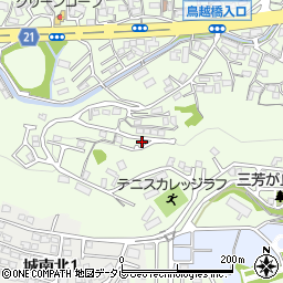 大分県大分市三芳903-12周辺の地図