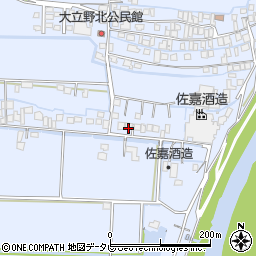 佐賀県佐賀市久保田町大字新田1818周辺の地図