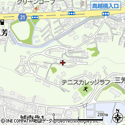 大分県大分市三芳903-15周辺の地図
