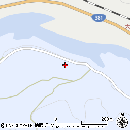 高知県高岡郡四万十町大井川93周辺の地図