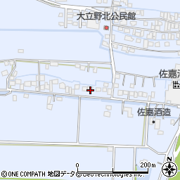 佐賀県佐賀市久保田町大字新田1805周辺の地図