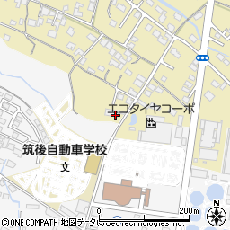 福岡県筑後市熊野810周辺の地図