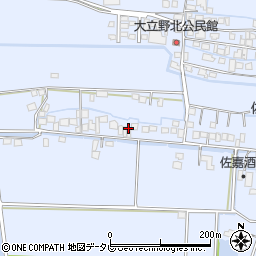 佐賀県佐賀市久保田町大字新田1793周辺の地図