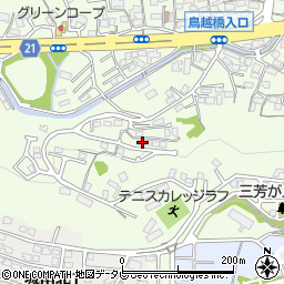 大分県大分市三芳903-4周辺の地図