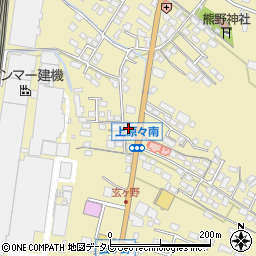 福岡県筑後市熊野1544周辺の地図