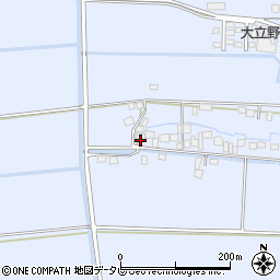 佐賀県佐賀市久保田町大字新田1767-1周辺の地図