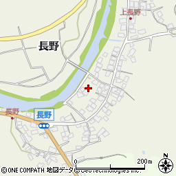 福岡県八女市長野529周辺の地図