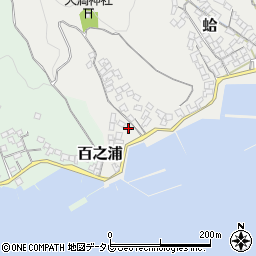 愛媛県宇和島市蛤360周辺の地図